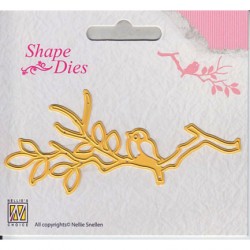 Nellies nož Ptica na veji š. 105 x v. 45mm