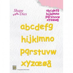 Nellies nož Črke višina 12mm