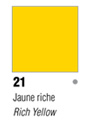  Pebeo Ceramic barva 45ml, 21 Rich yellow (art. P3-21)