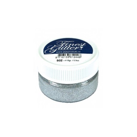 Bleščice Extra Fine 502 Srebrna 16g.