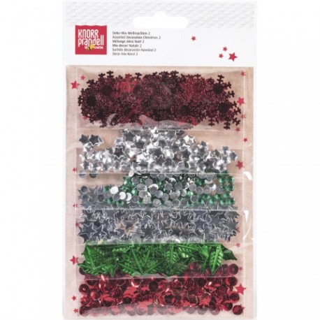 Deco komplet Božič 2 Zeleno Rdeč