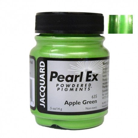 Pearl Ex kovinski pigment 14g. 635 Apple green