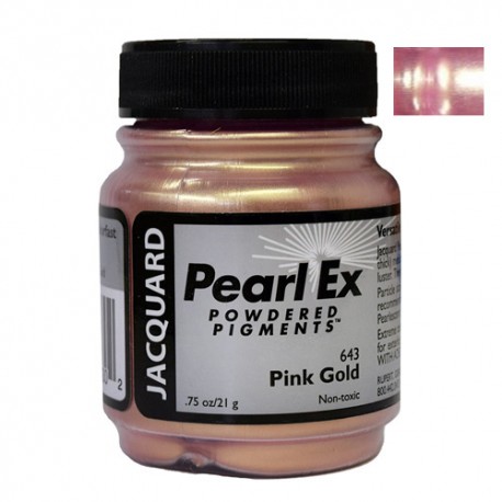 Pearl Ex kovinski pigment 21g. Pink Gold