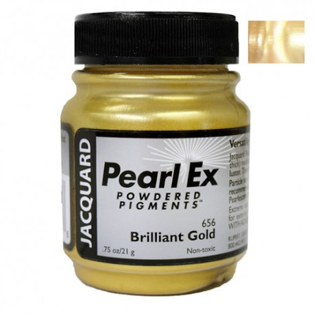 Pearl Ex kovinski pigment 21g. 656 Brilliant Gold
