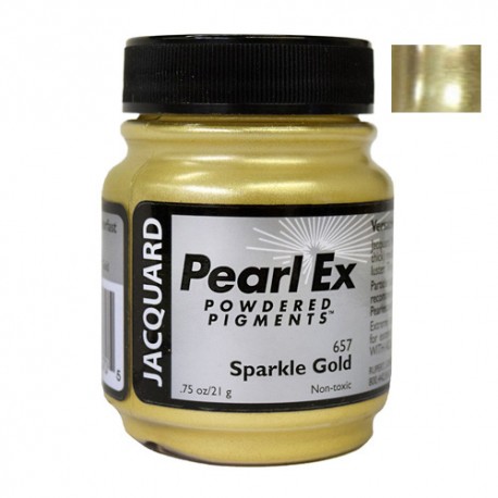 Pearl Ex kovinski pigment 21g. 657 Sparkle gold