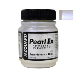 Pearl Ex kovinski pigment 14g. 671 Inter blue