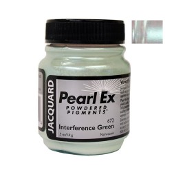 Pearl Ex kovinski pigment 14g. 672 Inter green