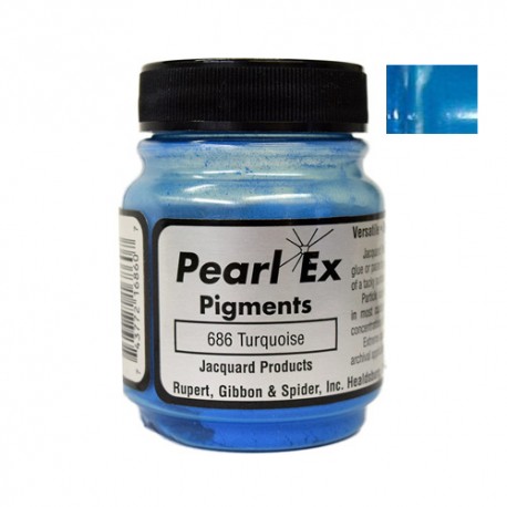 Pearl Ex kovinski pigment 14g. 686 Turquise
