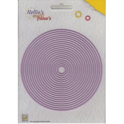 Nellies noži XL Krogi od 12 do 120mm, 19 kosov