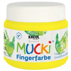Mucki flourescentna prstna barva 150ml