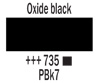  Amsterdam akrilni tuš 30ml, 735 Oxide Black (art. 17207350)