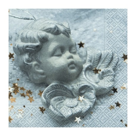 Papirni prtički Servieti Miroljubni Angelček 4 kosi 33x33cm