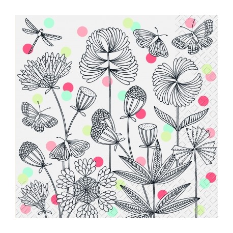 Papirni prtički Servieti Sumeya 4 kosi 33x33cm