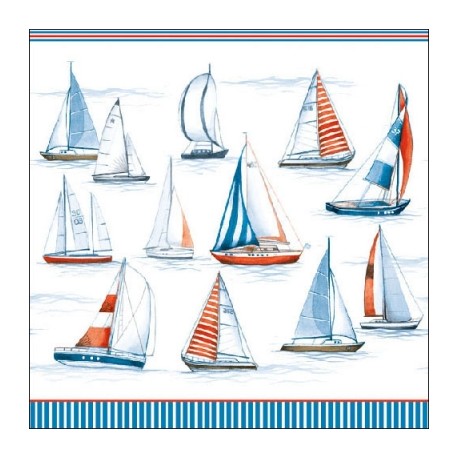 Papirni prtički Servieti Jadrnice 4 kosi 33x33cm