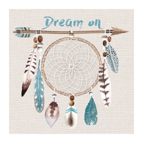 Papirni prtički Servieti Dream On 4 kosi 33x33cm