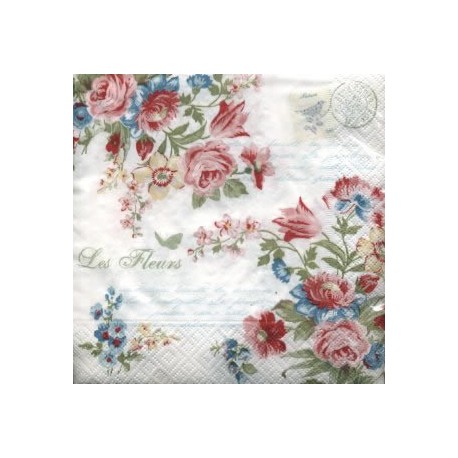 Papirni prtički Servieti Jardin Secret 4 kosi 33x33cm