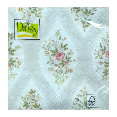Papirni prtički Servieti Mini vrtnice 4 kosi 33x33cm