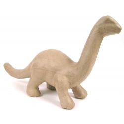 Papmache figura S Brontozaver 8 x 29 x 16cm