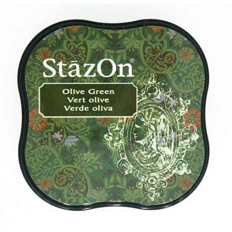 Stazon Midi blazinica za štampiljke 51 Olive green