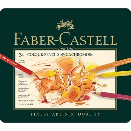 Barvni svinčniki Polychromos Faber Castell set 24