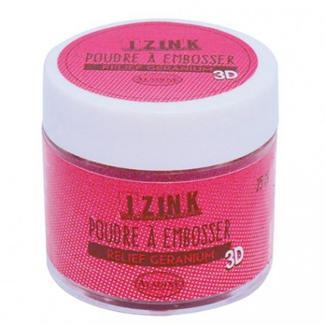 Aladin Embossing prah 25ml Garanium Roza