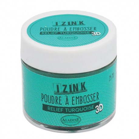 Aladin Embossing prah 25ml Turkizna