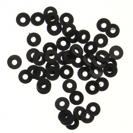 Katsuki perle 6mm cca 100 kosov Black midnight