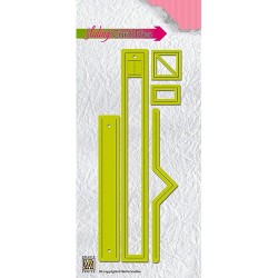 Nellies nož za drseče voščilnice Sliding card