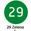  Pigma micron čopič, 29 Zelena (art. XSDK-BR29)