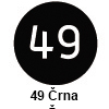  Pigma micron čopič, 49 Črna (art. XSDK-BR49)
