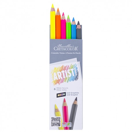 Artist Studio Mega Neon & Graphite set 6