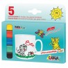 Flomastri za Porcelan za otroke set 5