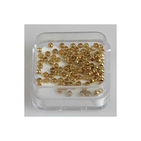 Štoparji 2mm, set 100, zlate b.