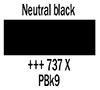  Talens Gouache 16ml, 737 Neutral Black