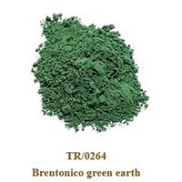  Pigment Brentonico green earth 100g.
