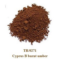  Pigment Cyprus B burnt umber 100g.