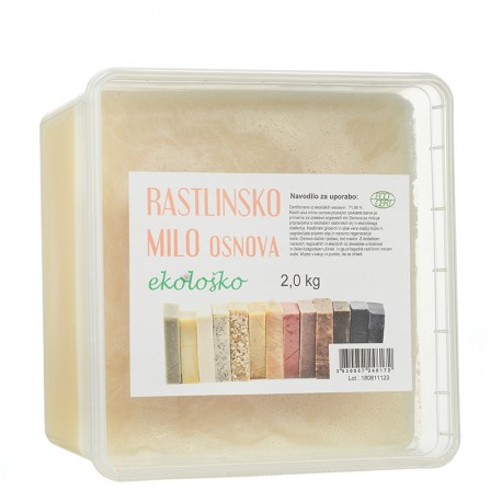 Rastlinsko milo osnovno Organsko - ekološko 2kg