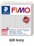  Fimo leather effect ivory (8010-029)