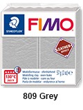  Fimo leather effect dove grey (8010-809) 