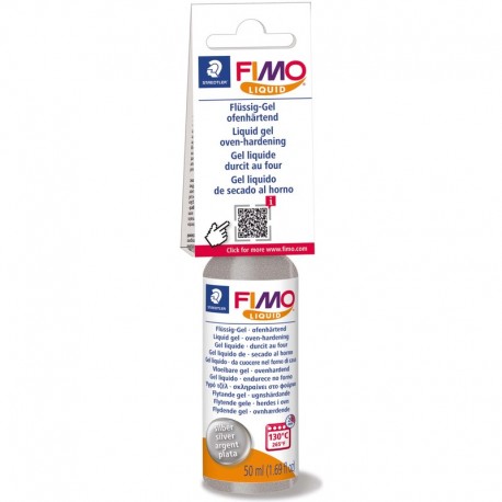 Deco gel Fimo Liquid Srebrna 50ml