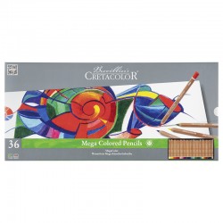 Cretacolor Megacolor barvni svinčniki set 36