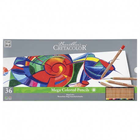 Cretacolor Megacolor barvni svinčniki set 36