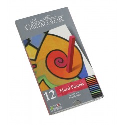 Cretacolor Carre pasteli v kovinski embalaži set 12