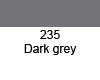  MegaColor barvni svinčnik, Dark Grey