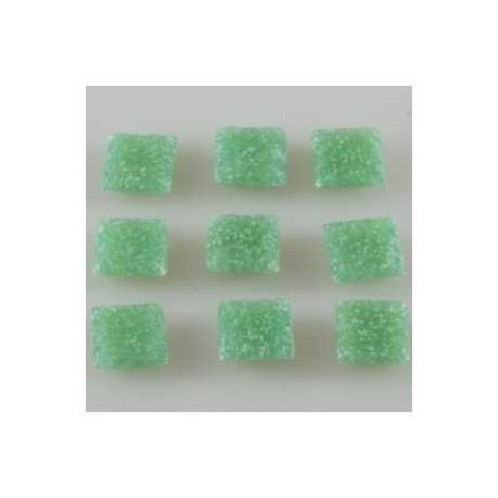 Steklen mozaik 20 x 20mm, sv. zelena 44 kos
