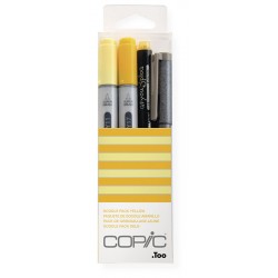 Copic Doodle Pack Yellow 4 kosi