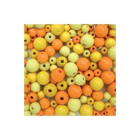 okrogle 4-9mm, rumene 25g.