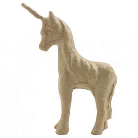 Papmache figura ES Samorog 12x4x16,5cm