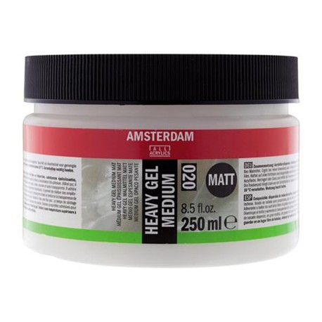 Amsterdam Heavy gel medij 250ml, mat 020