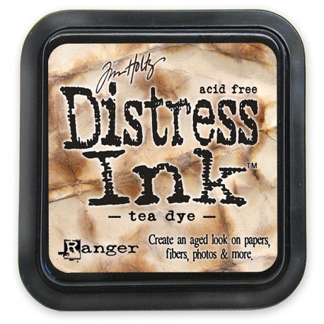 Tim Holtz Distress blazinica 5 x 5cm, Tea dye